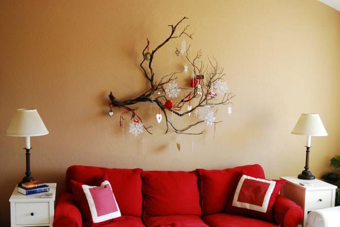 Christmas wall decor ideas